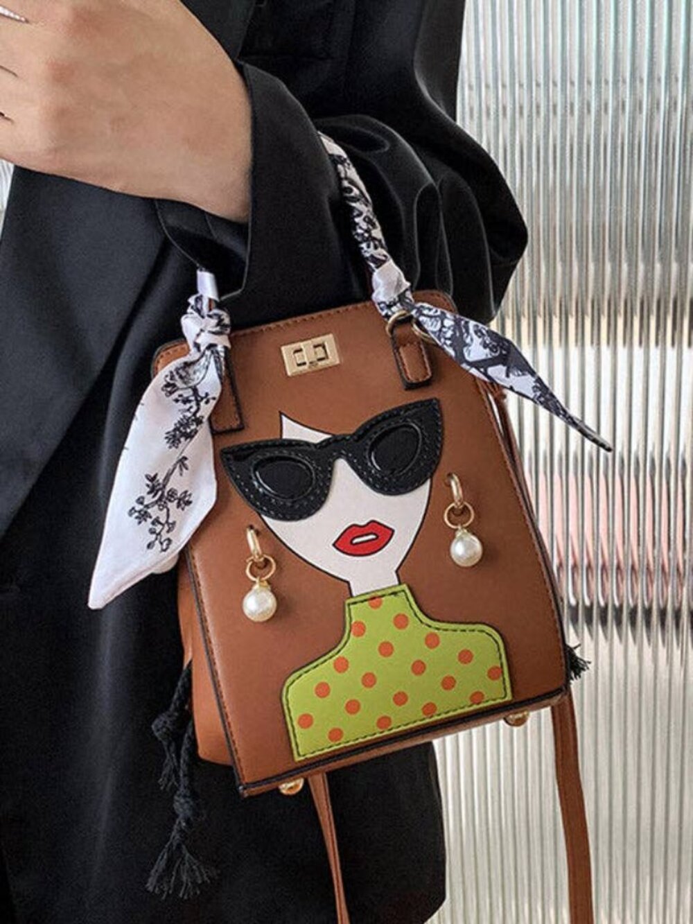 Lady Face Purse